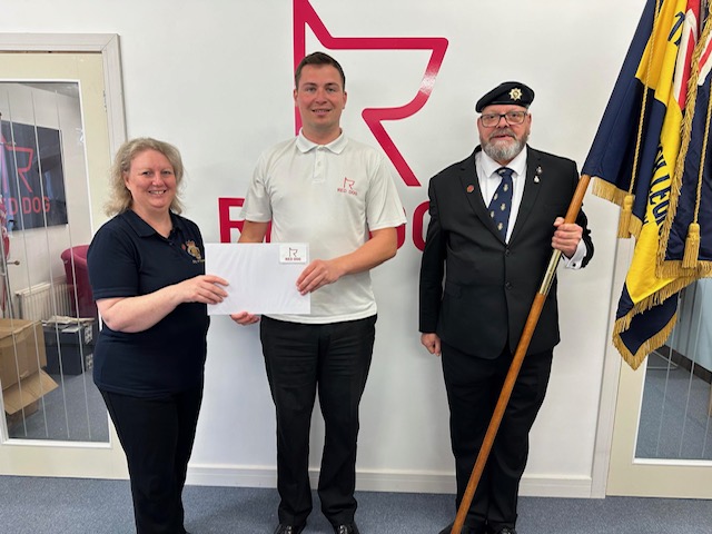 D-Day 80th Anniversary Presentation 1 Billy present RBL